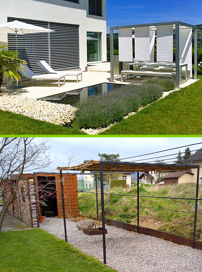 pergola und unterstände