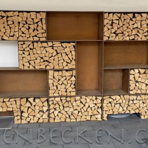 Holzlagergestell 011